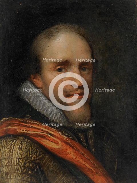 Portrait of Maurice (1567-1625), Prince of Orange, after c.1612. Creator: Jacob Lyon.