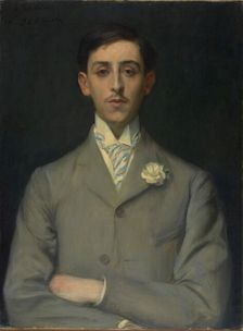 Portrait of Maurice Barrès, c1890. Creator: Blanche, Jacques-Émile (1861-1942)