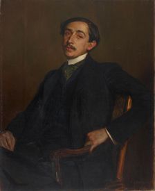 Portrait of Maurice Barrès, c1895. Creator: Blanche, Jacques-Émile (1861-1942)