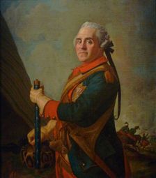 Portrait of Maurice de Saxe (1696–1750), Marshal of France, 18th century. Artist: Liotard, Jean-Étienne (1702-1789)