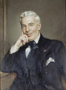 Portrait of Maurice Donnay (1859-1945), 1934. Creator: Cayron, Jules (1868-1944)