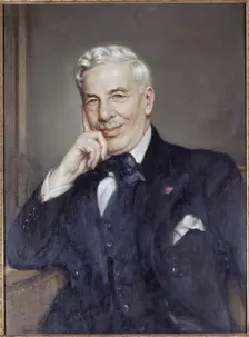 Portrait of Maurice Donnay (1859-1945), writer, 1934. Creator: Jules Cayron