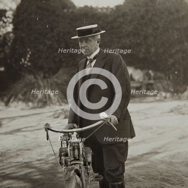 Portrait of Maurice Maeterlinck (1862-1949) , c. 1911.