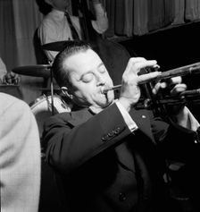 Portrait of Max Kaminsky, Eddie Condon's, New York, N.Y., ca. Sept. 1946. Creator: William Paul Gottlieb