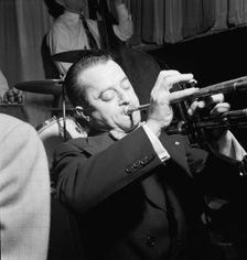 Portrait of Max Kaminsky, Eddie Condon's, New York, N.Y., ca. Sept. 1946. Creator: William Paul Gottlieb