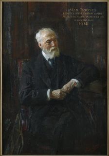 Portrait of Max Rooses (1839-1914) , 1914. Creator: Luyten, Jan Hendrik (1859-1945)