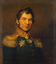 Portrait of Maxim F. Stavitsky (1778-1841), 1822. Creators: George Dawe, Workshop of George Dawe