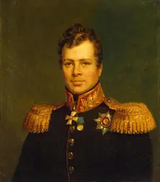 Portrait of Maxim I. Damas (1785-1862), 1823. Creators: George Dawe, Workshop of George Dawe