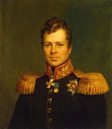 Portrait of Maxim I. Damas (1785-1862), 1823. Creators: George Dawe, Workshop of George Dawe