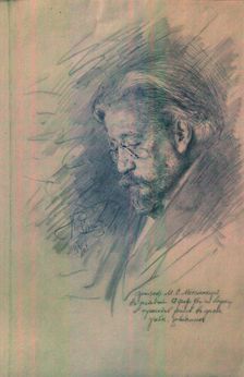 Portrait of Maximilian von Messmacher (1842–1906), 1896. Artist: Repin, Ilya Yefimovich (1844-1930)