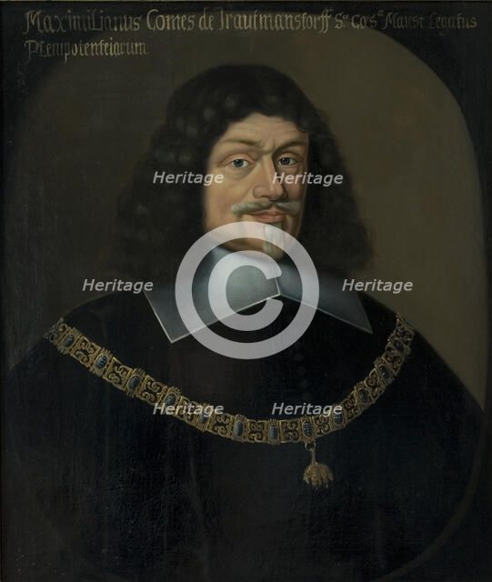Portrait of Maximilian von und zu Trauttmansdorff (1584-1650).