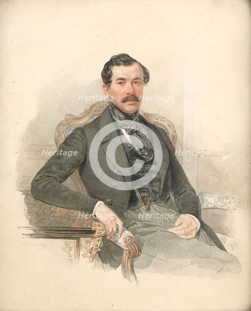 Portrait of Maximilian de Beauharnais, 3rd Duke of Leuchtenberg (1817-1852).