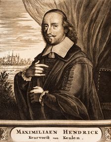 Portrait of Maximilian Henry of Bavaria (1621-1688), Archbishop of Cologne, 1675. Creator: Anonymous