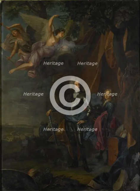 Portrait of Maximilian II, Elector of Bavaria, at the Battle of Mohács against the Turks, 1710-1750. Creator: Unknown.