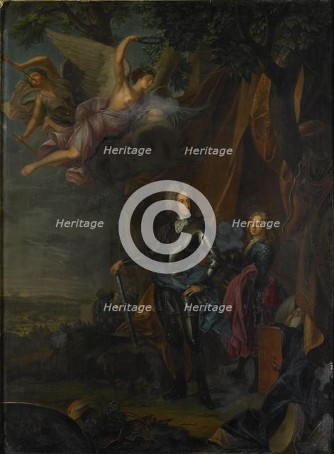 Portrait of Maximilian II, Elector of Bavaria, at the Battle of Mohács against the Turks, 1710-1750. Creator: Unknown.