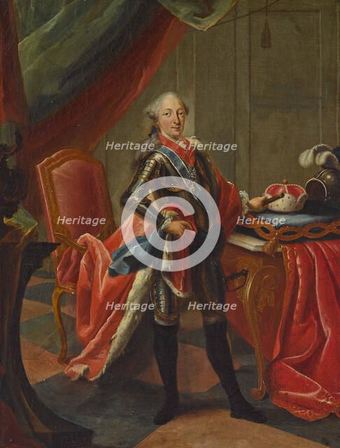 Portrait of Maximilian III Joseph (1727-1777), Elector of Bavaria. Creator: Horemans, Peter Jacob (1700-1776).