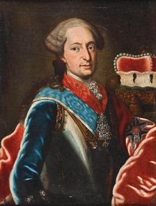Portrait of Maximilian III Joseph (1727-1777), Elector of Bavaria, c1750. Creator: Anonymous ()