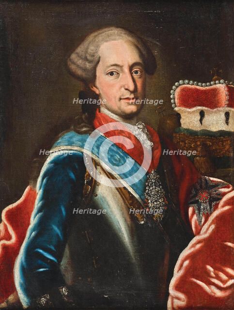 Portrait of Maximilian III Joseph (1727-1777), Elector of Bavaria, c1750. Creator: Anonymous ().