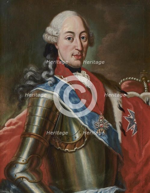 Portrait of Maximilian III Joseph (1727-1777), Elector of Bavaria, Second third of the 18th century. Creator: Anonymous.
