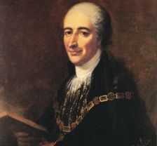 Portrait of Maximilian Joseph Count von Montgelas (1759-1838), 1806. Creator: Hauber, Joseph, after (1766-1834)