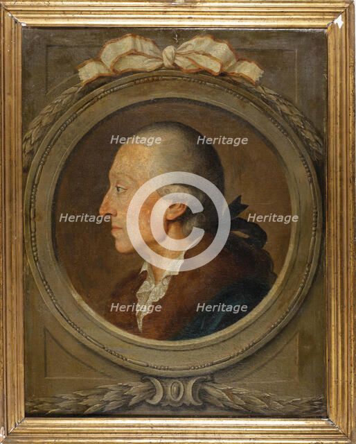 Portrait of Maximilian Joseph Graf von Lamberg (1729-1792), c.1780. Creator: Unknown artist.