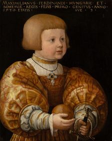 Portrait of Maximilian of Austria (1527-1576), Aged Three. Creator: Jakob Seisenegger