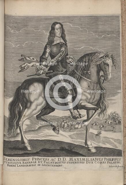 Portrait of Maximilian Philipp Hieronymus, Duke of Bavaria-Leuchtenberg (1638-1705). Creator: Anonymous.