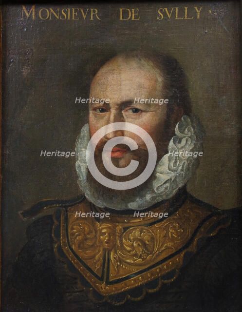 Portrait of Maximilien de Béthune, Duke of Sully (1559-1641). Creator: Anonymous.
