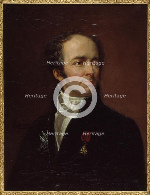 Portrait of Maximilien Sébastien Foy (1775-1825), c1820. Creator: Pierre-Roch Vigneron.