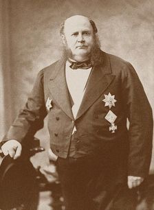 Portrait of Mayer Carl von Rothschild (1820-1886), 1886. Creator: Anonymous