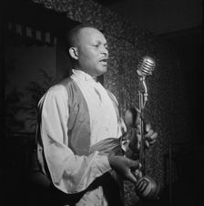 Portrait of Macbeth (McDonald Augustus...Renaissance Ballroom, New York, N.Y., ca. July, 1947. Creator: William Paul Gottlieb