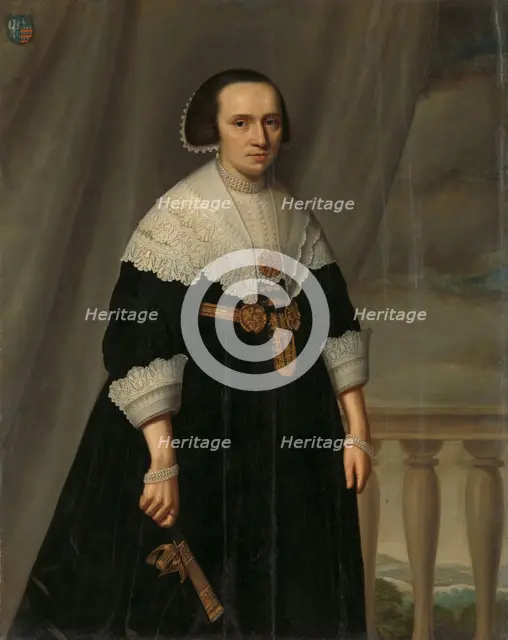 Portrait of Machteld Bas (    -1681), after 1650. Creator: Unknown.