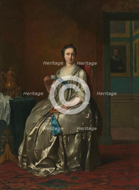 Portrait of Machteld Muilman, c.1745-c.1747. Creator: Frans van der Mijn.