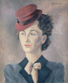 Portrait of Madam Ursula Jannink-Veraguth, 1941. Creator: Anon
