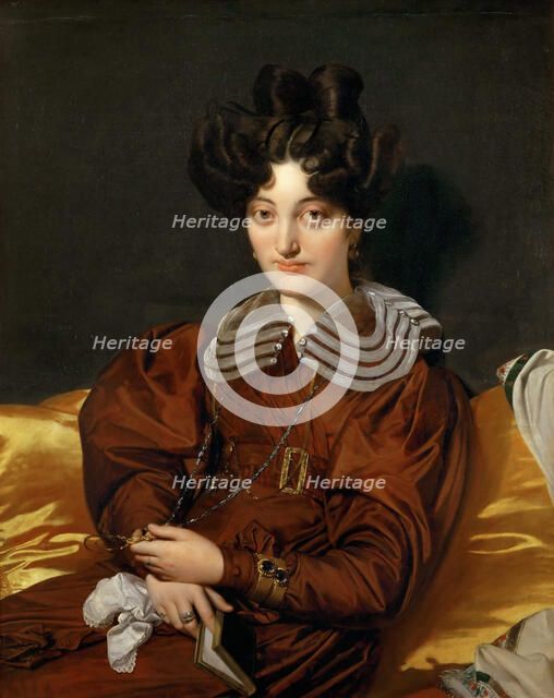 Portrait of Madame Marcotte de Sainte-Marie. Artist: Ingres, Jean Auguste Dominique (1780-1867)