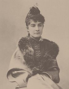 Portrait of Madame Marie de Régnier, née de Hérédia, 1889. Creator: Nadar, Paul (1856-1939)
