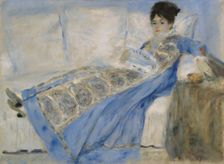Portrait of Madame Monet, ca 1872