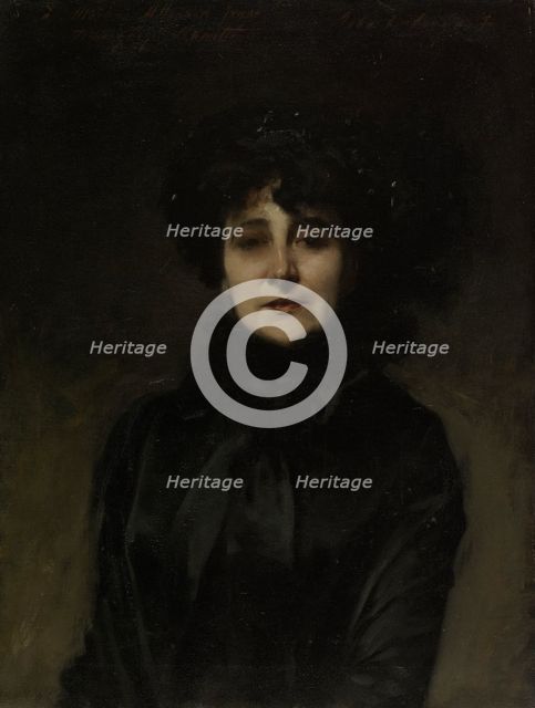 Portrait of Madame Allouard-Jouan, c.1882. Creator: John Singer Sargent.