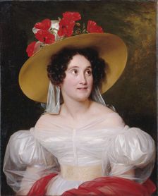 Portrait of Madame Arachequesne, 1831. Creator: Hersent, Louis (1777-1860)