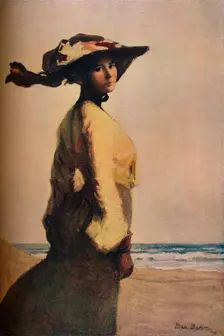 Portrait of Madame B 1905. Artist: Max Bohm