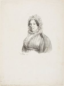 Portrait of Madame Baquoy, 1820. Creator: Andre Dutertre