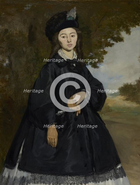 Portrait of Madame Brunet, ca 1863. Artist: Manet, Édouard (1832-1883)