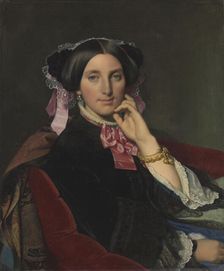 Portrait of madame Caroline Gonse , 1852. Creator: Ingres, Jean Auguste Dominique (1780-1867)