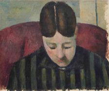 Portrait of Madame Cézanne, c1877. Creator: Cézanne, Paul (1839-1906)