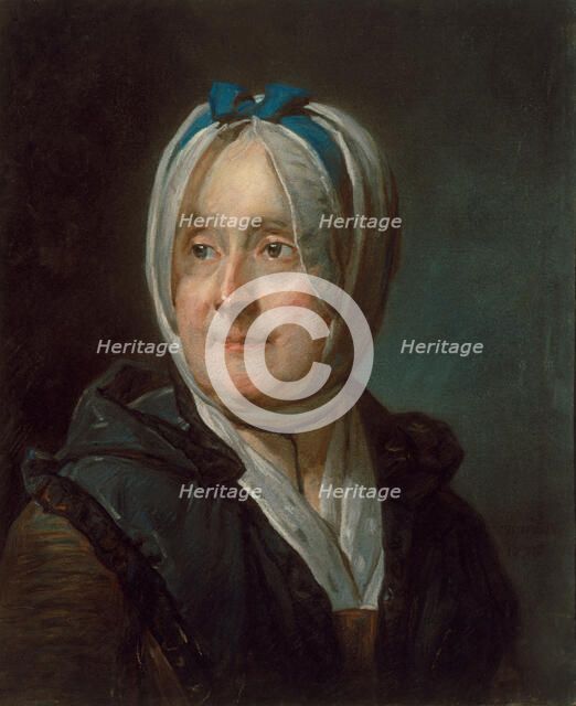Portrait of Madame Chardin, 1776. Creator: Jean-Simeon Chardin.