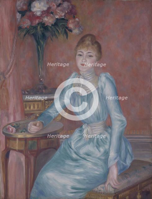 Portrait of Madame de Bonnières (Henriette Arnaud-Gentil, Gräfin de Bonnières). Artist: Renoir, Pierre Auguste (1841-1919)