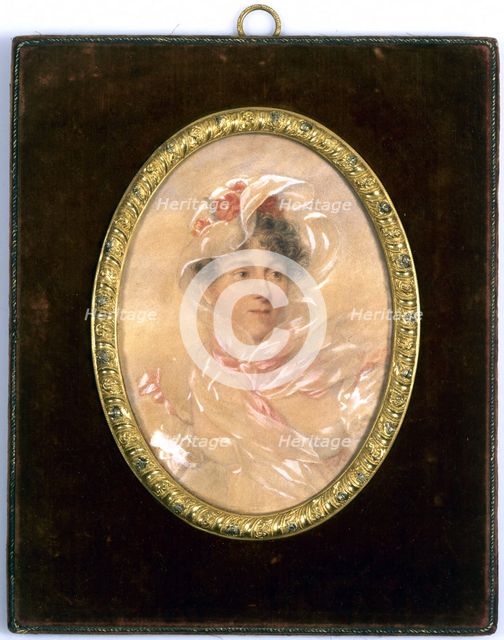 Portrait of Madame de Kercado, c1813. Creator: Jean-Baptiste Isabey.