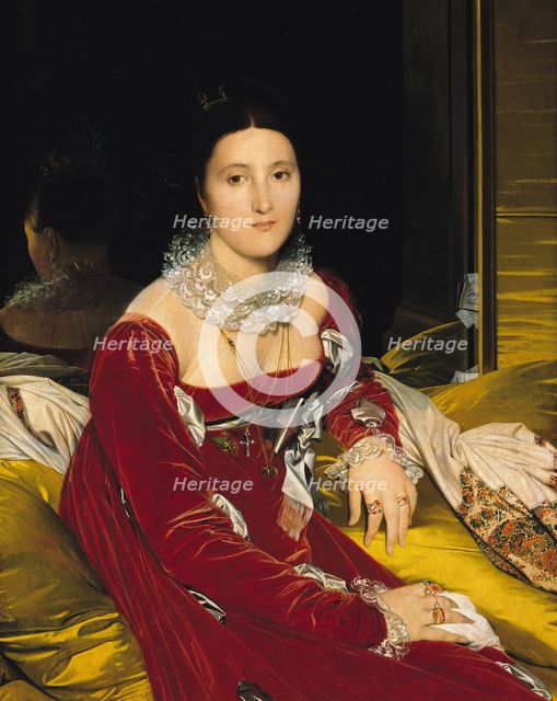 Portrait of Madame de Senonnes, 1814.