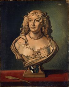 Portrait of Madame de Sevigne (1626-1696), after a bust by Chatrousse, between 1801 and 1900. Creator: Unknown