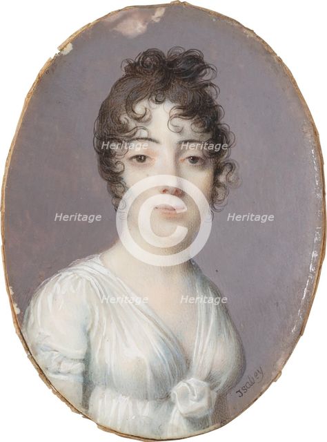 Portrait of Madame Félicité Séguin, née Raffard de Marcilly (1773-1862). Creator: Jean-Baptiste Isabey.